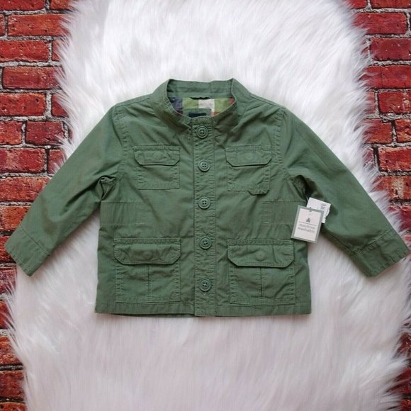 GAP Other - 💰3/$25 NWT Baby Gap Jacket Chino Utility Windbreaker Outerwear  18-24M